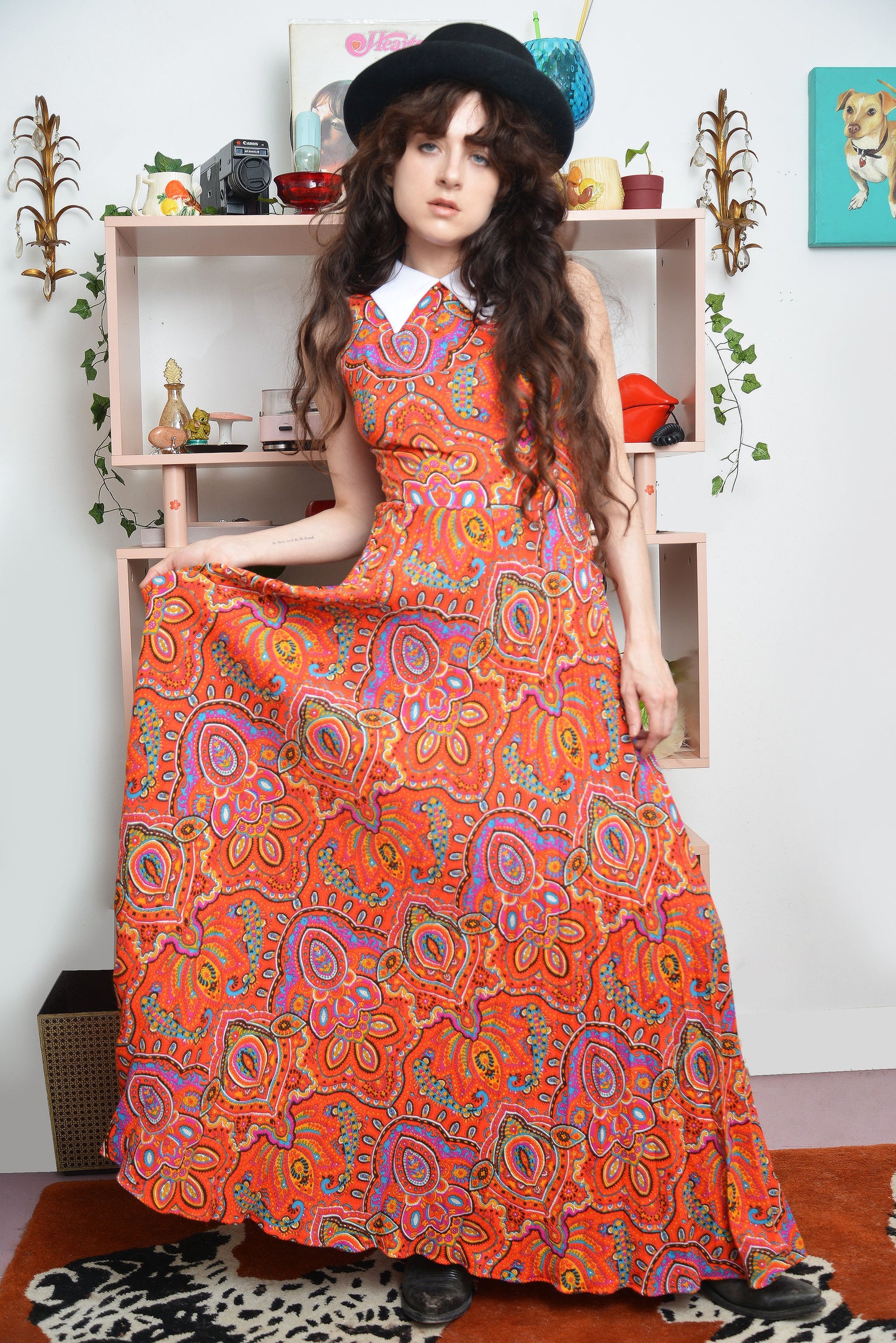 Vintage 70s Paisley Maxi Dress Shady Lane, ILGWU Lovers Vintage Vintage 70s Paisley Maxi Dress Shady Lane, ILGWU Lovers Vintage