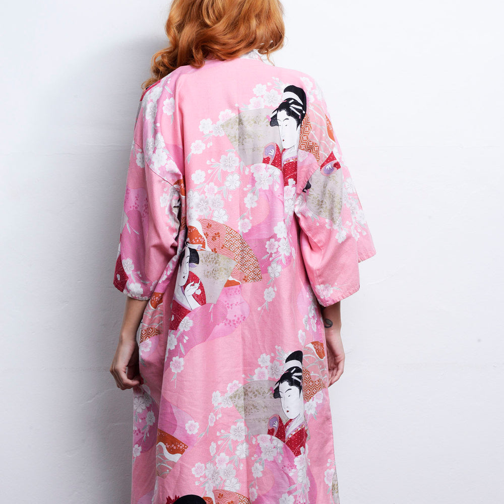 Cherry Blossom Kimono One Size freeshipping - Lovers Vintage