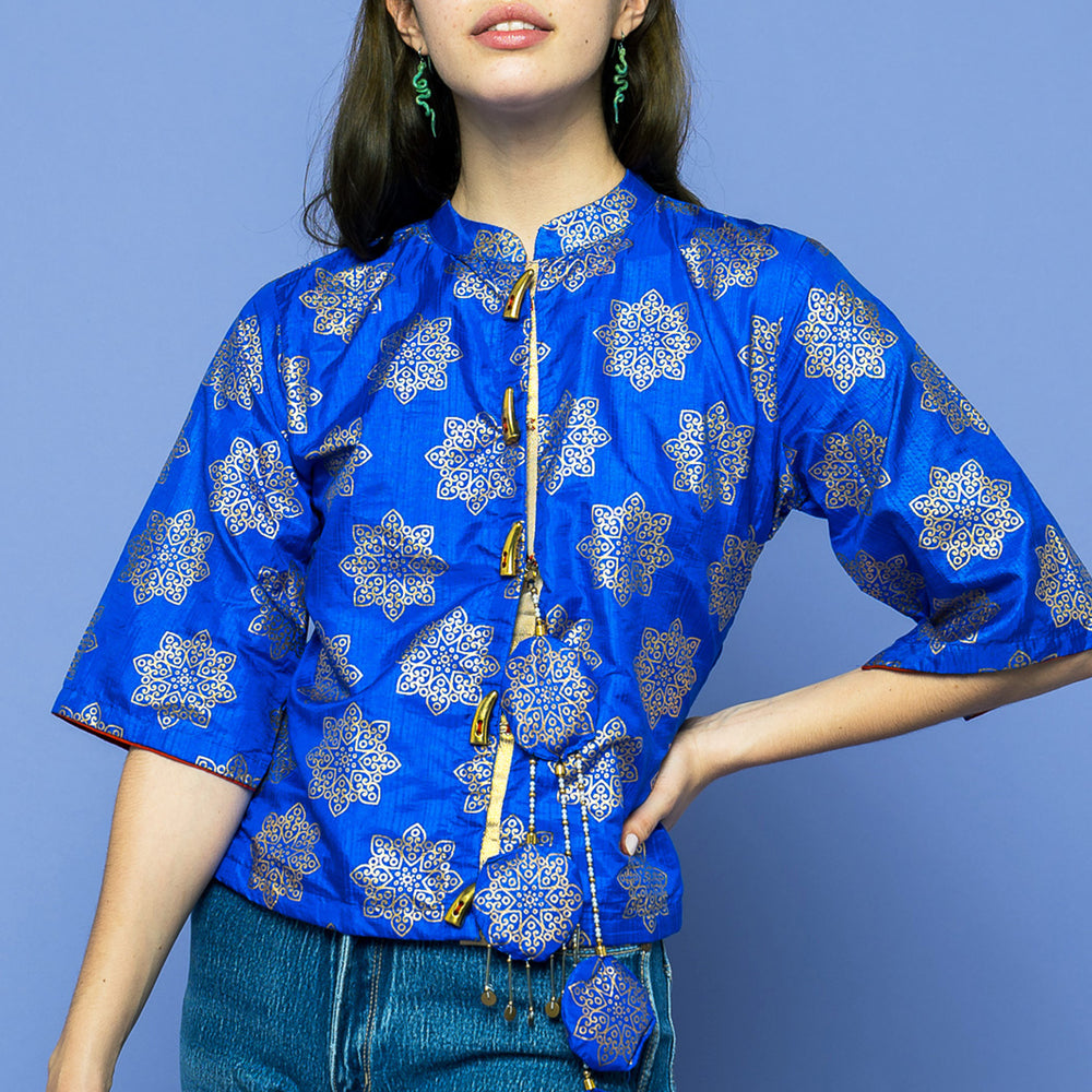 Vintage XS Fitted Kimono freeshipping - Lovers Vintage