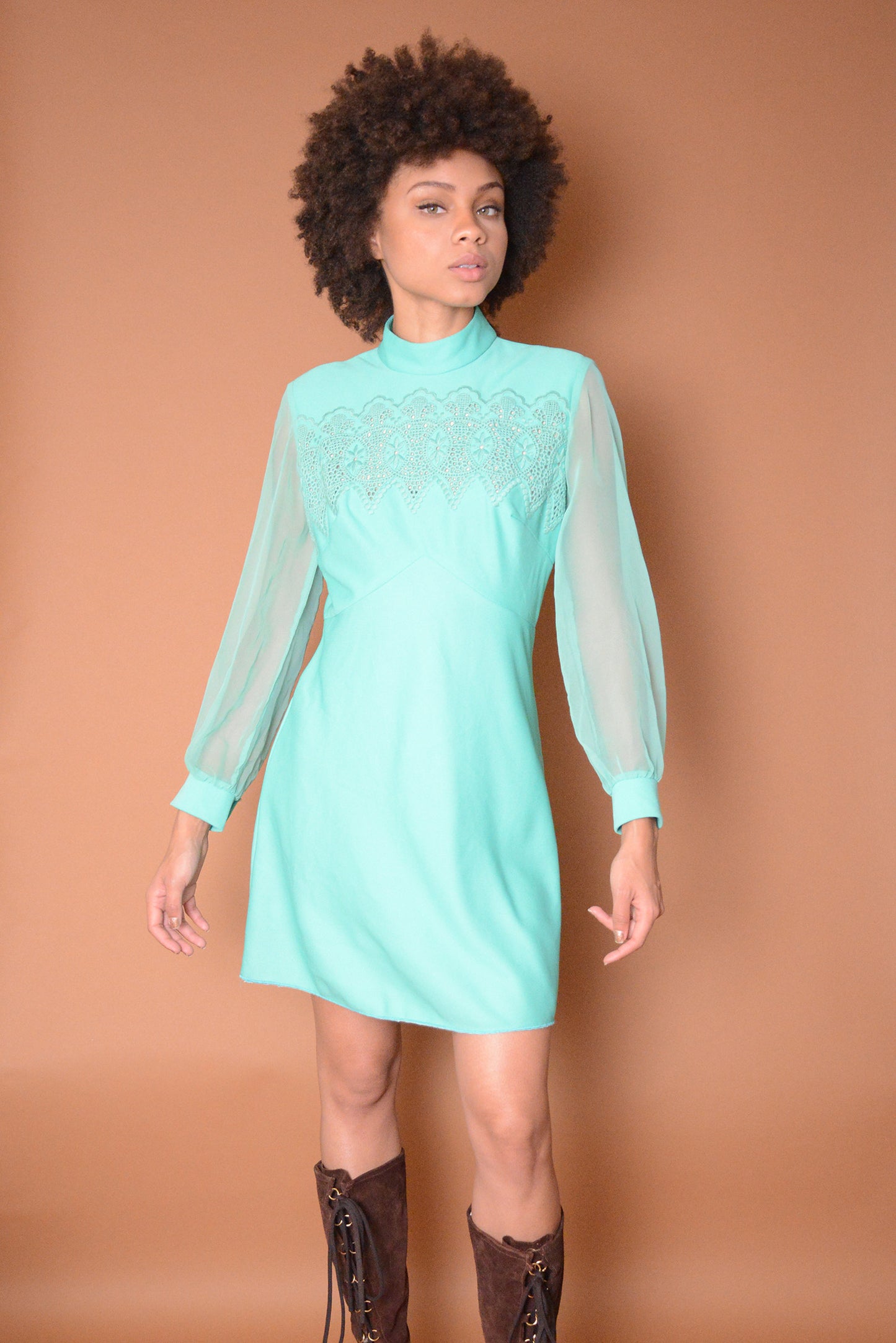 Vintage Surely Mint Sixties Dress freeshipping - Lovers Vintage