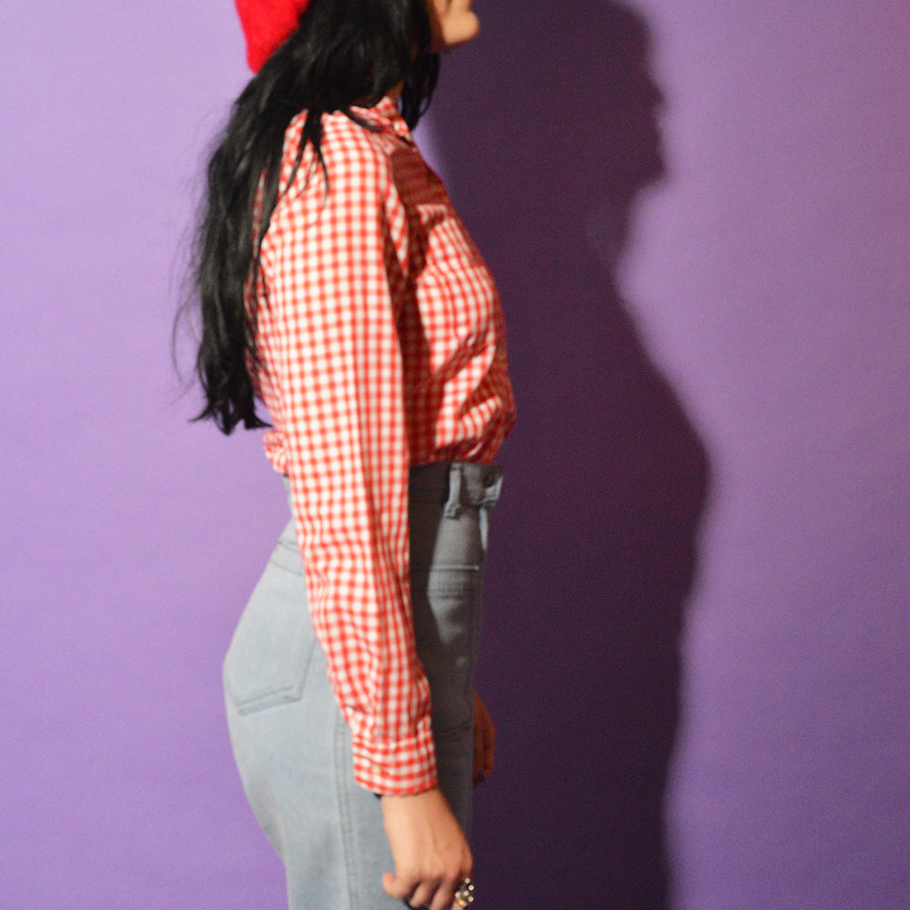 
                  
                    70s Gingham Western shirt freeshipping - Lovers Vintage
                  
                