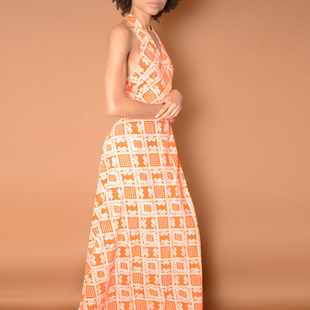 
                  
                    Maxi Feel Good Disco Halter freeshipping - Lovers Vintage
                  
                