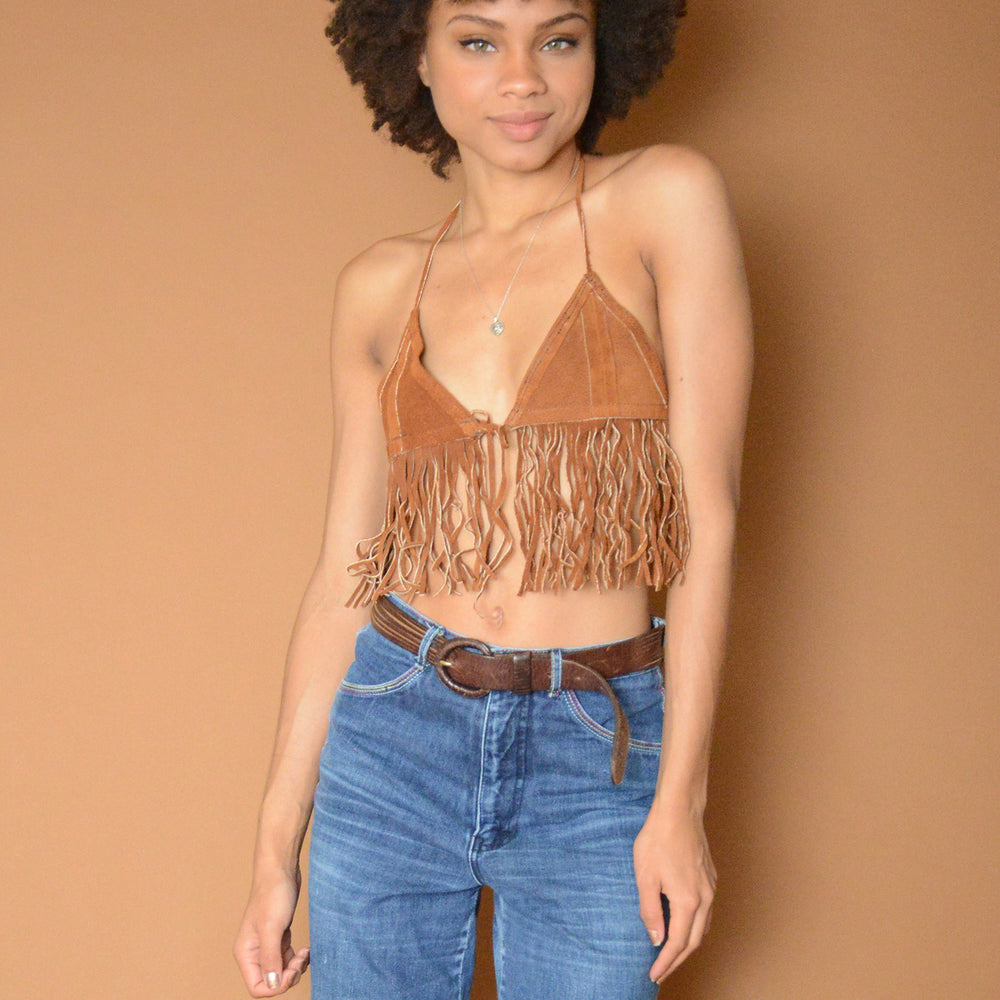 
                  
                    Suede Fringe Bikini freeshipping - Lovers Vintage
                  
                