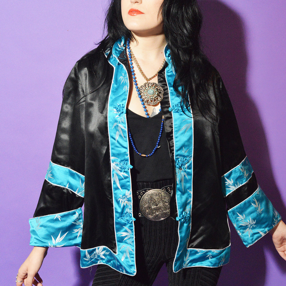 
                  
                    1980s-90s Vintage Asian Silk Jacket freeshipping - Lovers Vintage
                  
                