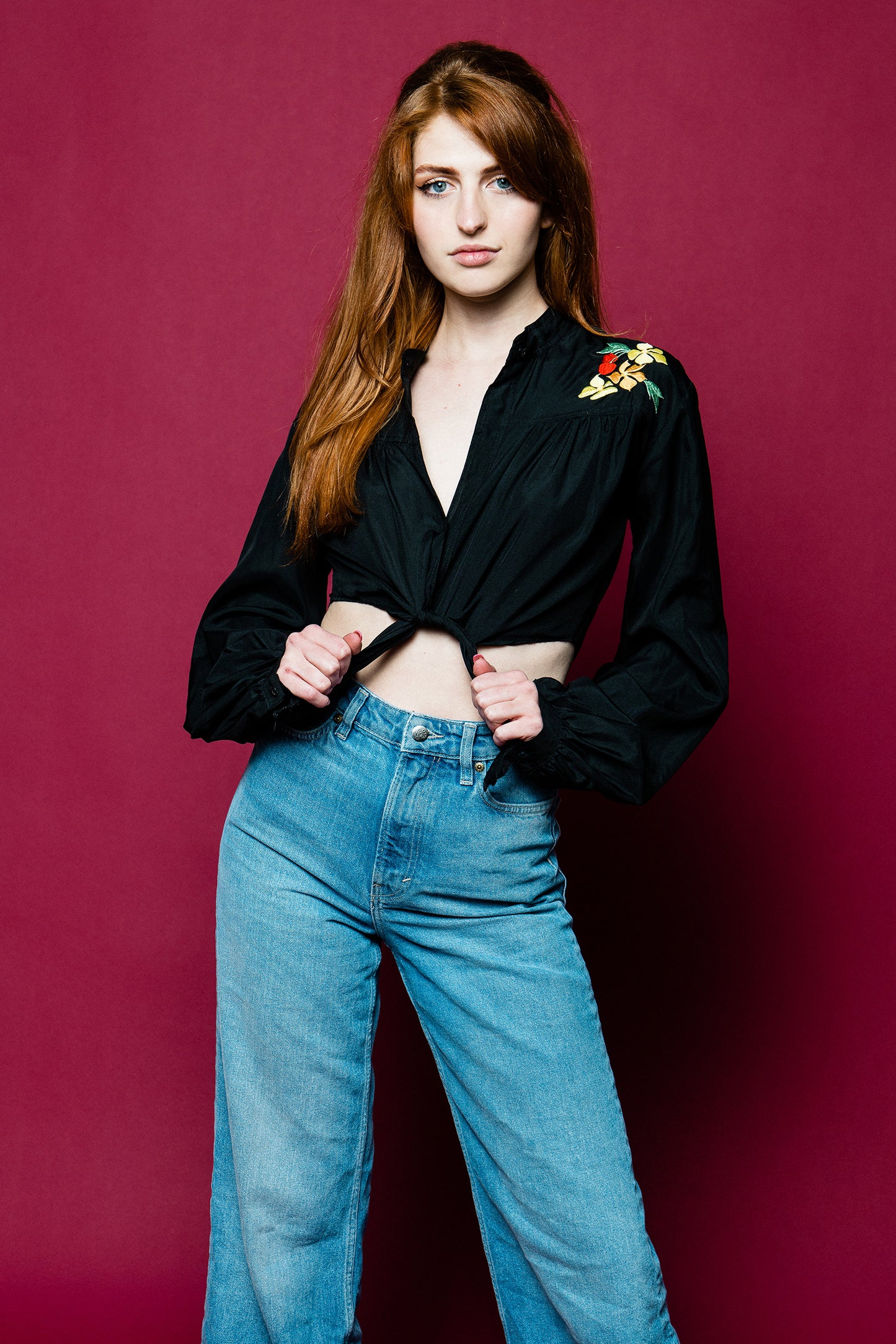 70s Embroidered Vintage Re-worked freeshipping - Lovers Vintage