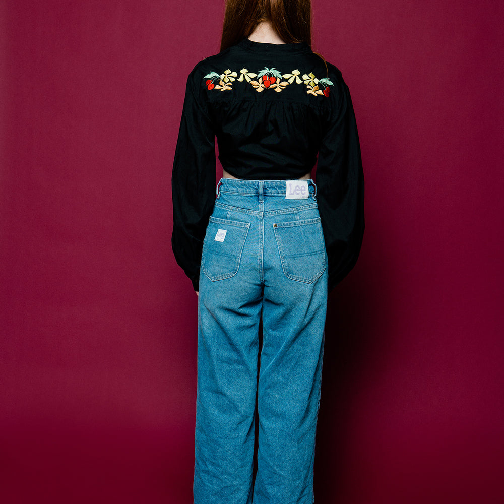 
                  
                    70s Embroidered Vintage Re-worked freeshipping - Lovers Vintage
                  
                