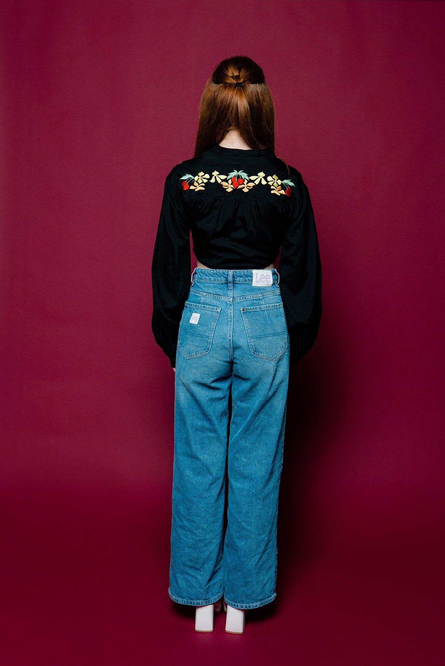 70s Embroidered Vintage Re-worked freeshipping - Lovers Vintage