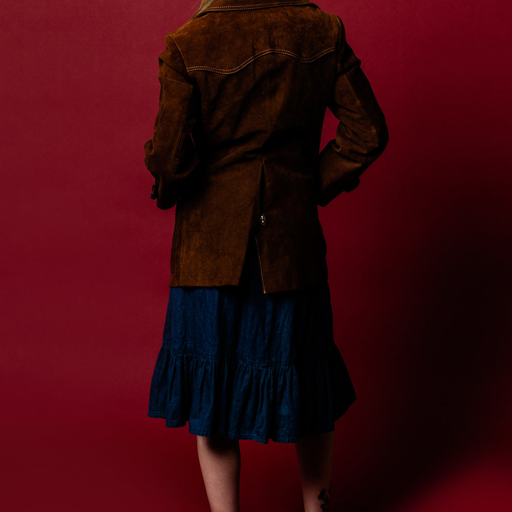 
                  
                    1970s Vintage Leather Jacket - Loversvintage
                  
                