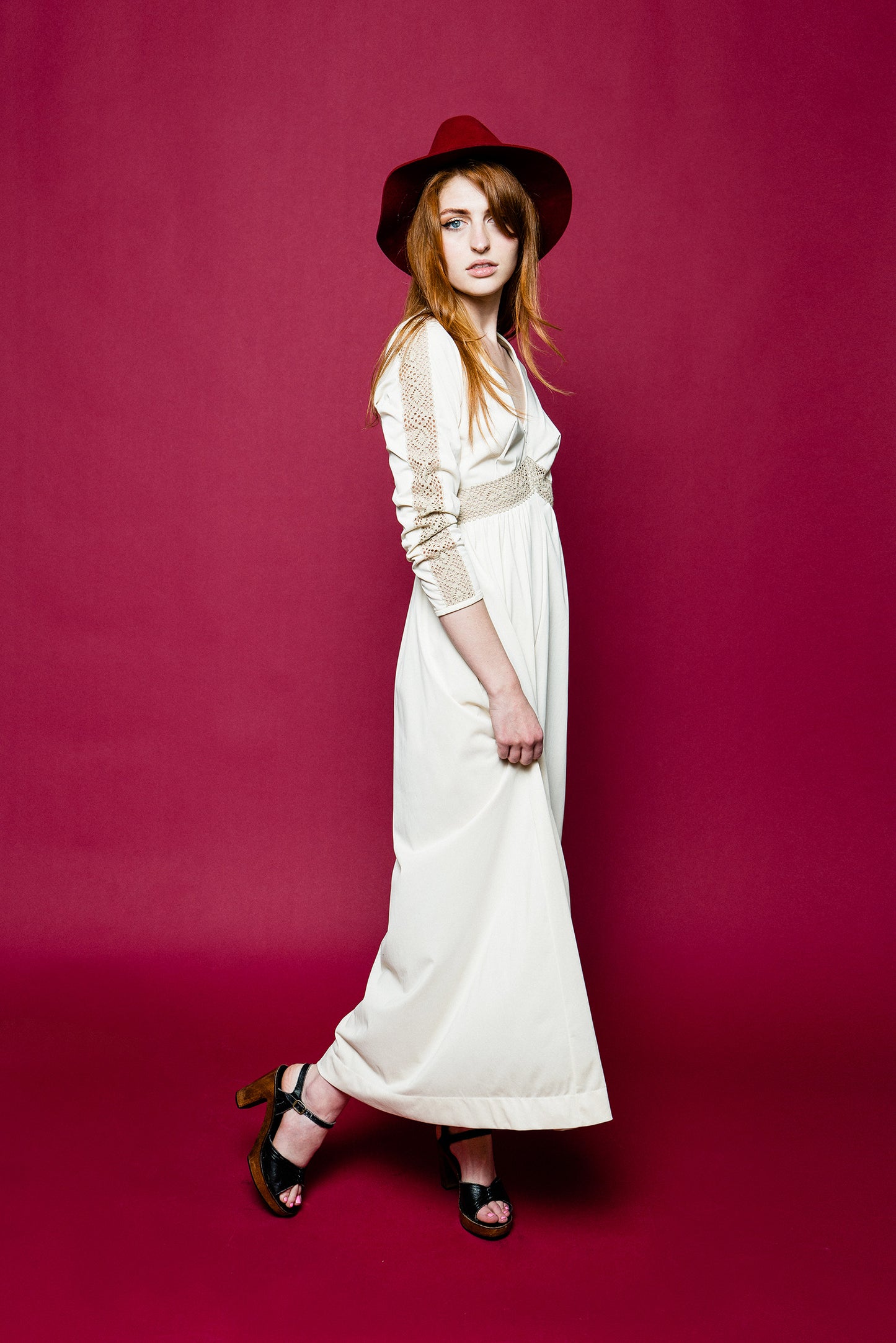 Maxi Boho Wedding Casual Dress freeshipping - Lovers Vintage