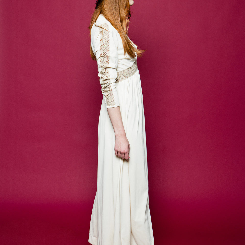 Maxi Boho Wedding Casual Dress freeshipping - Lovers Vintage
