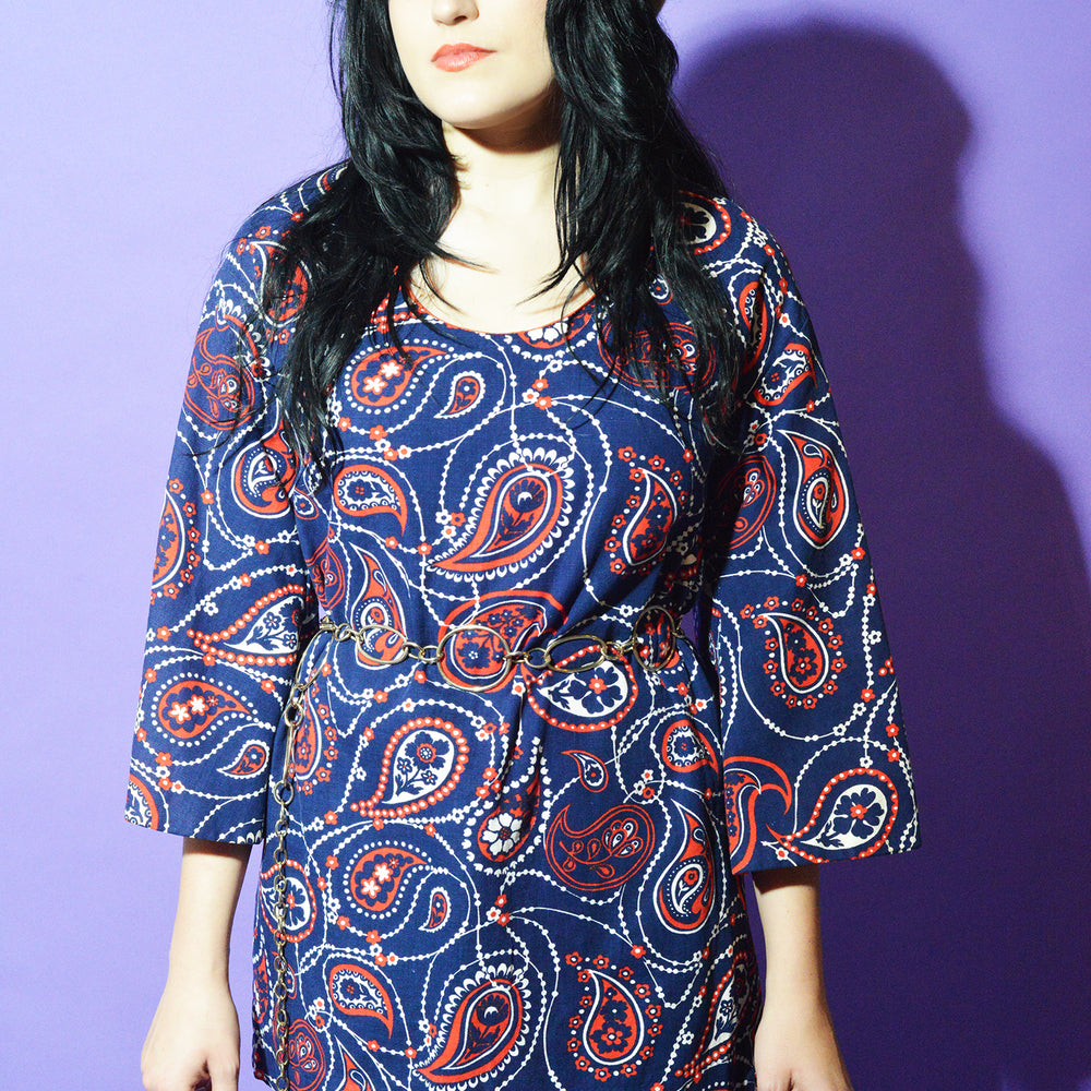 
                  
                    Lovers Vintage Summer's Paisley Bell Sleeve Tunic freeshipping - Lovers Vintage
                  
                
