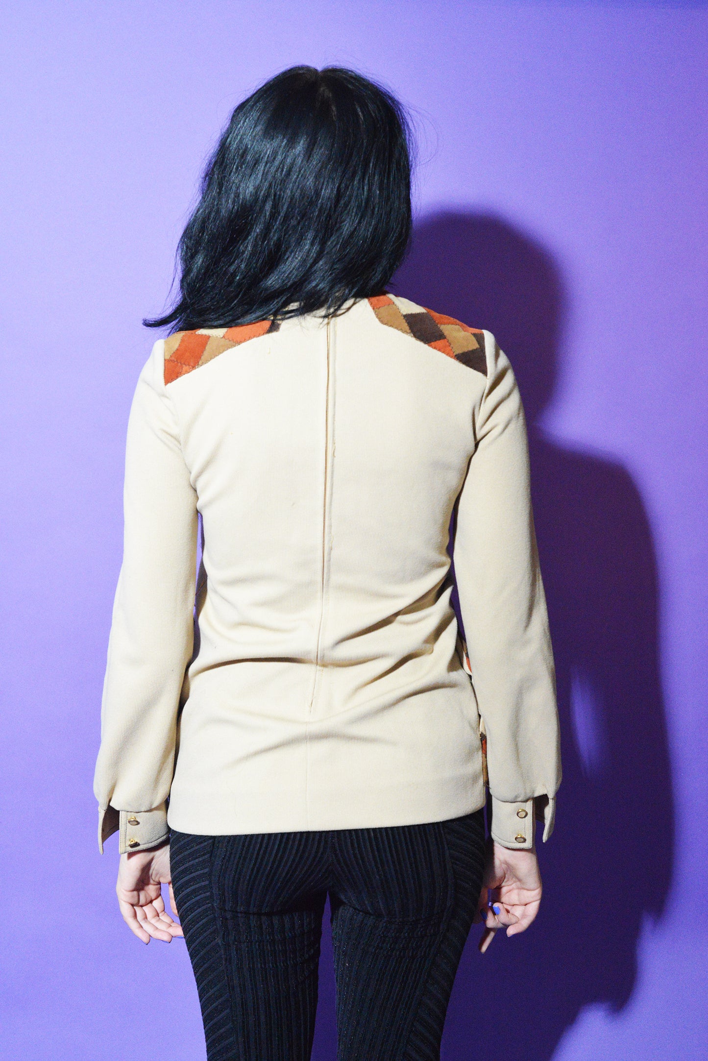 Lovers Vintage 70s Patchwork Top freeshipping - Lovers Vintage