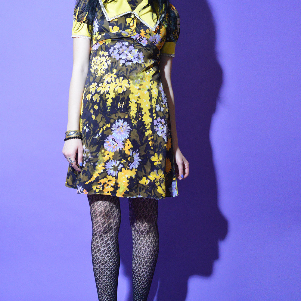 60s Flower Power Mod Money freeshipping - Lovers Vintage