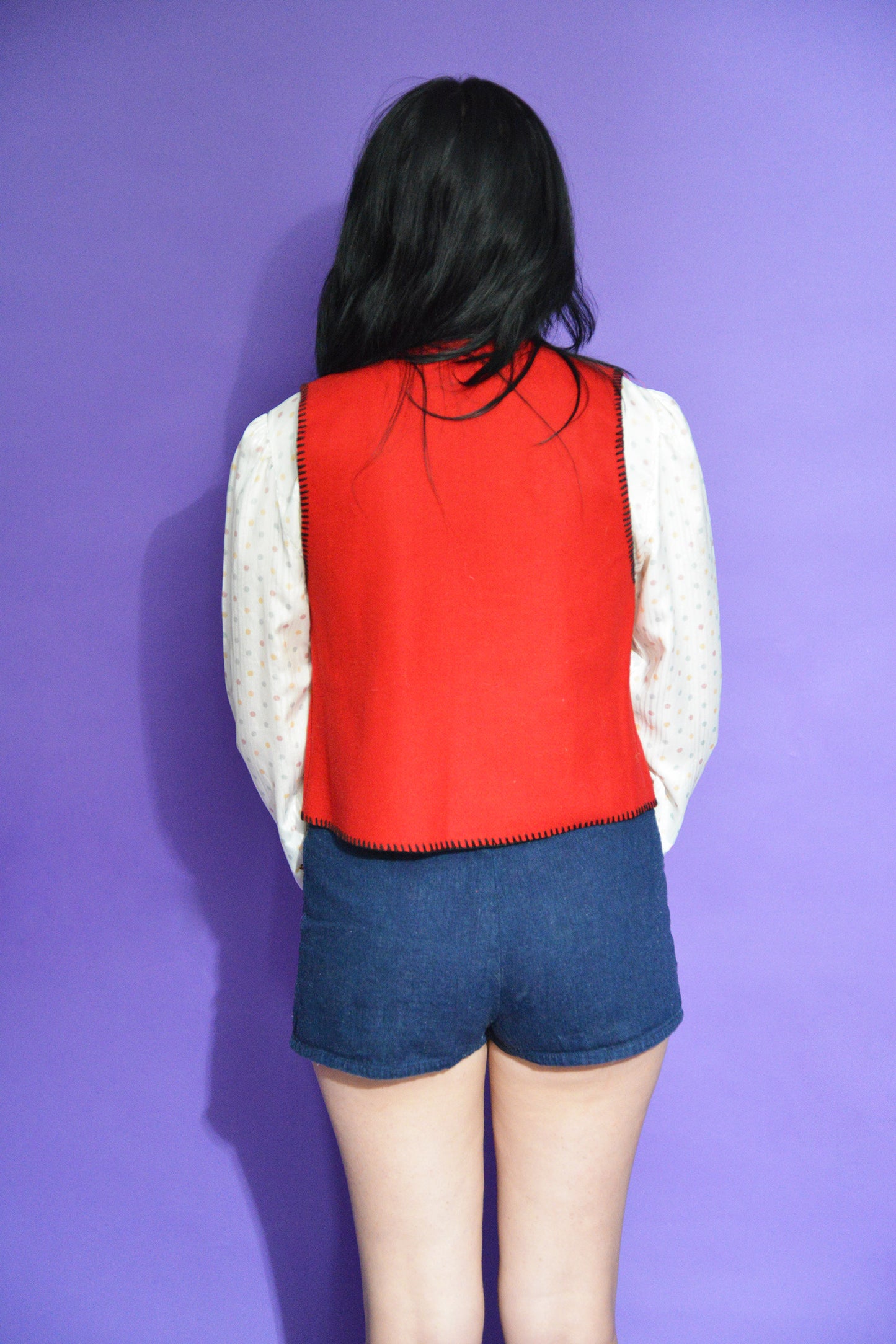 Southern Girl Vintage Vest freeshipping - Lovers Vintage