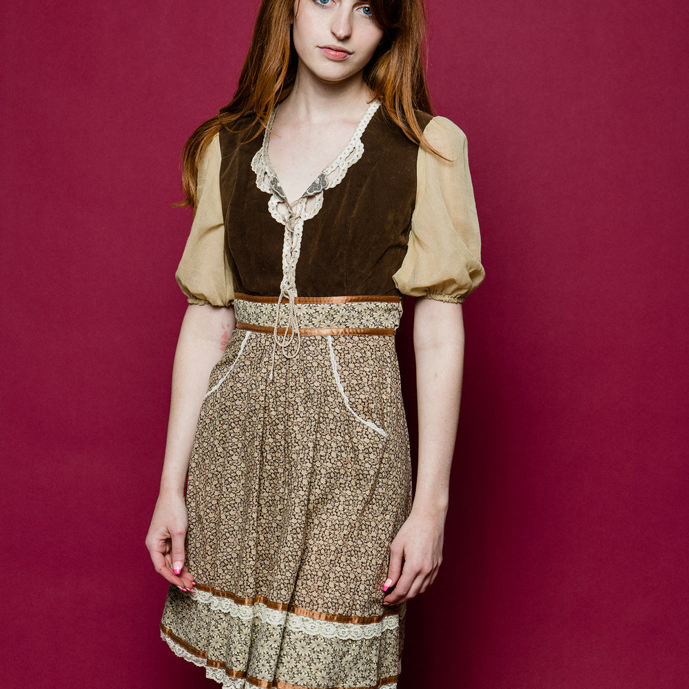 Vintage Young Edwardian Dress freeshipping - Lovers Vintage