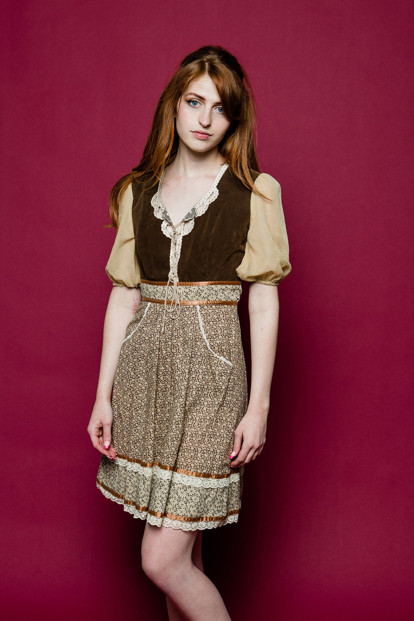 Vintage Young Edwardian Dress freeshipping - Lovers Vintage