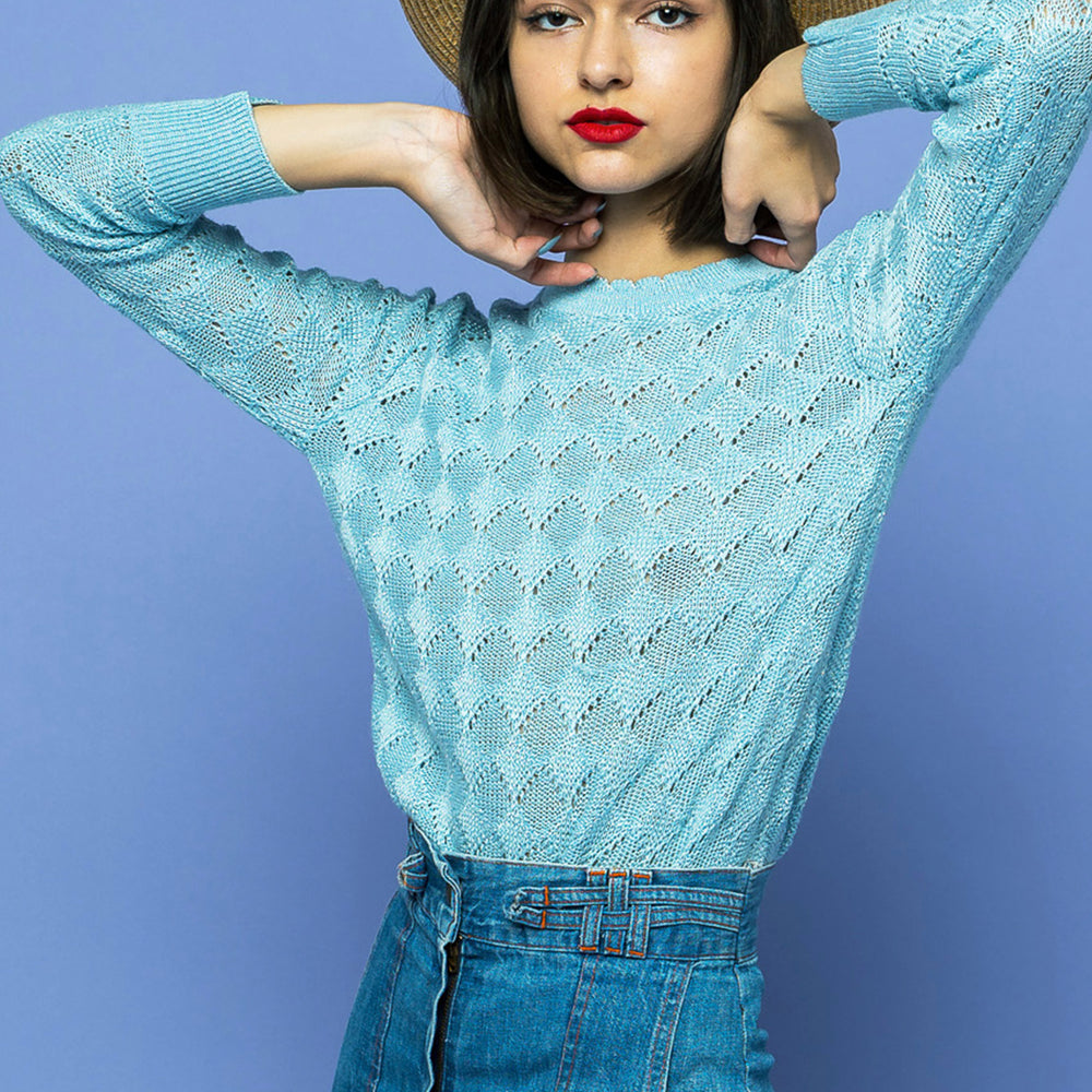 
                  
                    Vintage Dreamy Lurex Pullover freeshipping - Lovers Vintage
                  
                