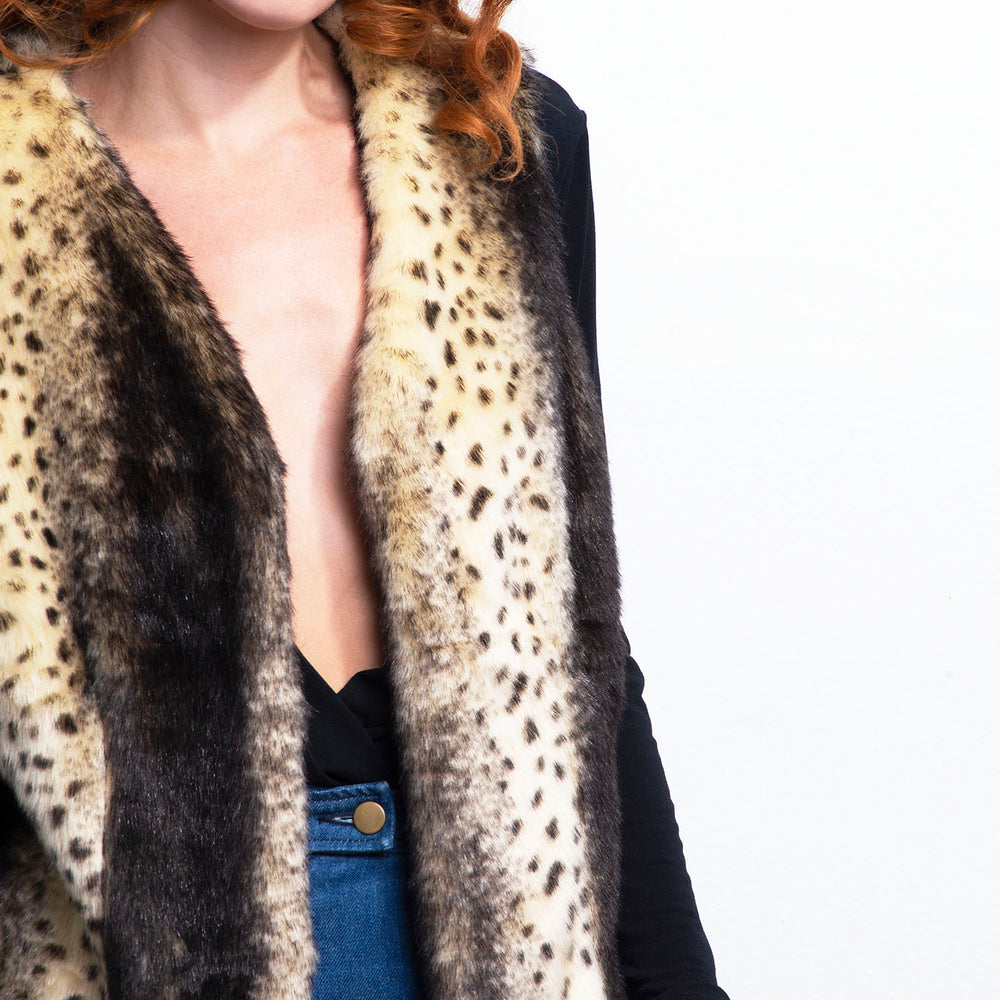 
                  
                    Vintage 70s Leopard Vest freeshipping - Lovers Vintage
                  
                
