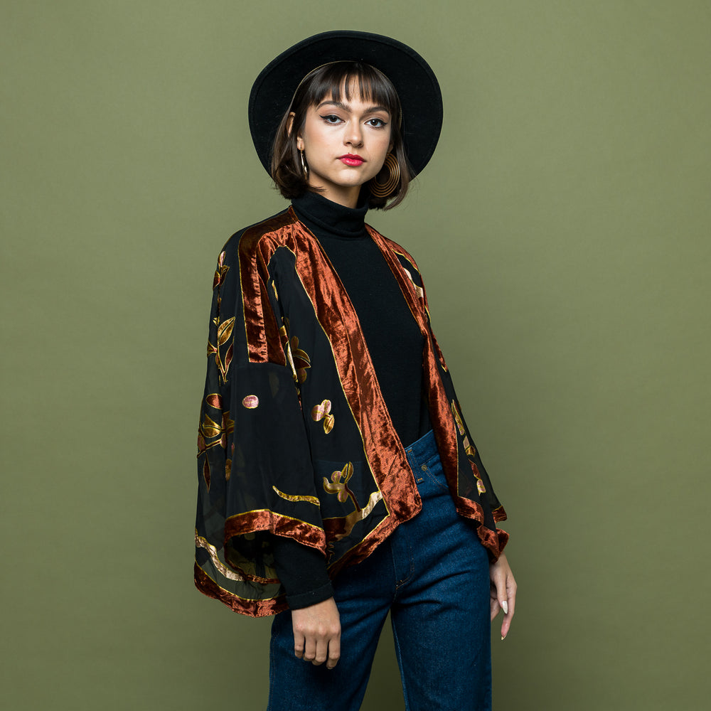Vintage Sheer Kimono freeshipping - Lovers Vintage