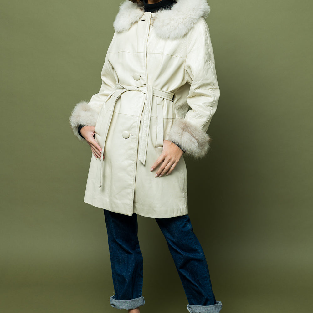
                  
                    Vintage Sixties Coat Fur Trim freeshipping - Lovers Vintage
                  
                