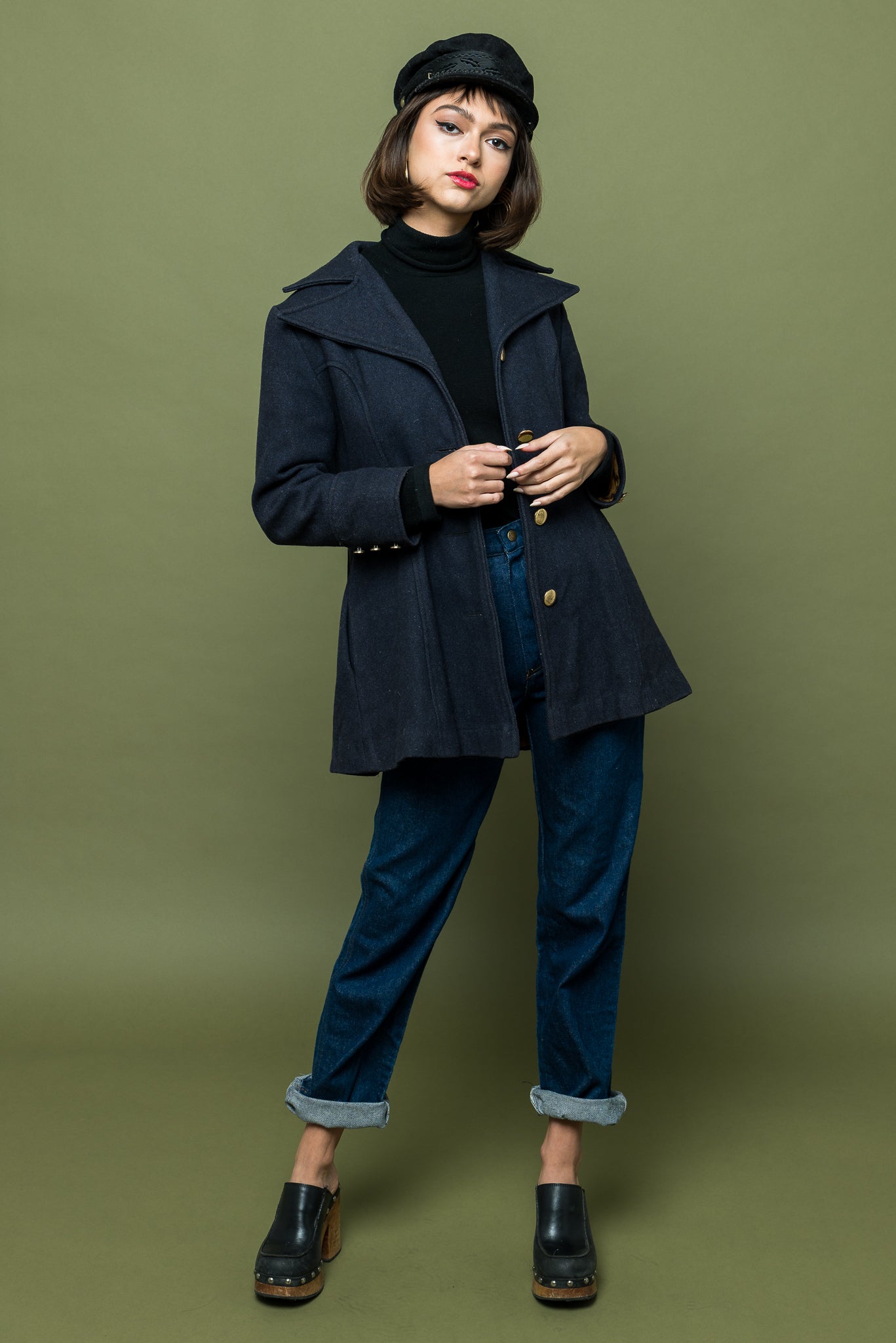 Vintage Beatle Bum Coat freeshipping - Lovers Vintage