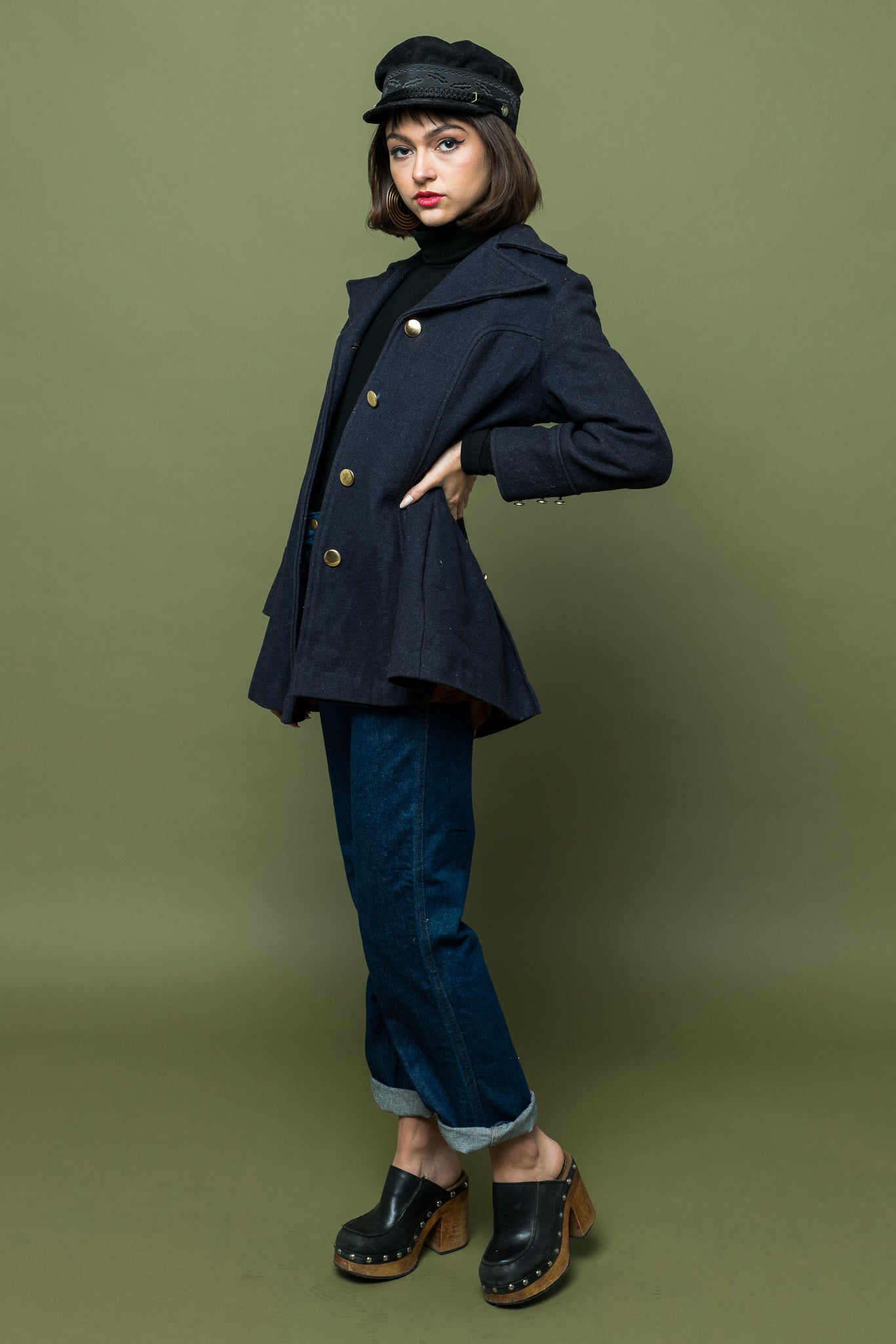 Vintage Beatle Bum Coat freeshipping - Lovers Vintage