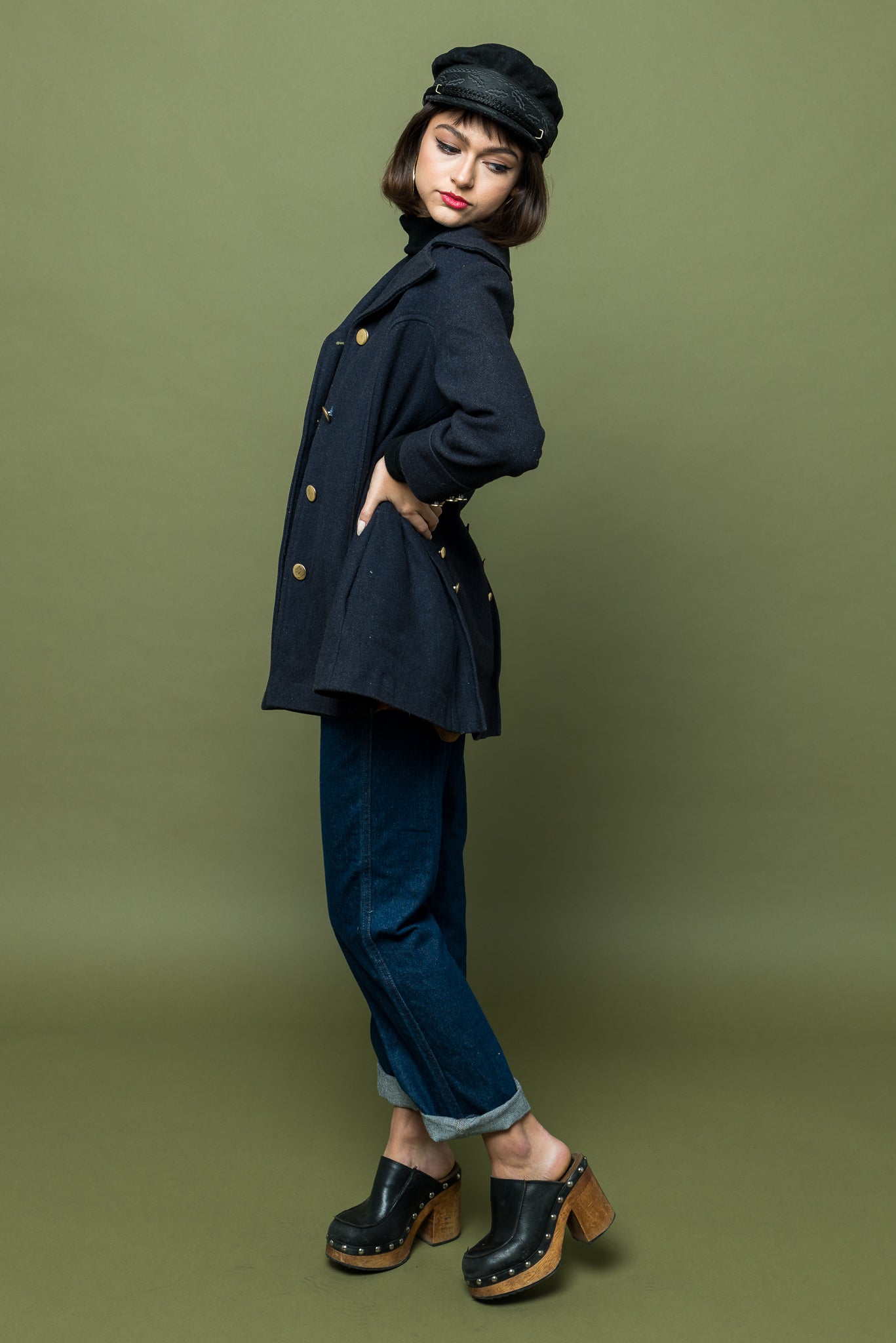 Vintage Beatle Bum Coat freeshipping - Lovers Vintage