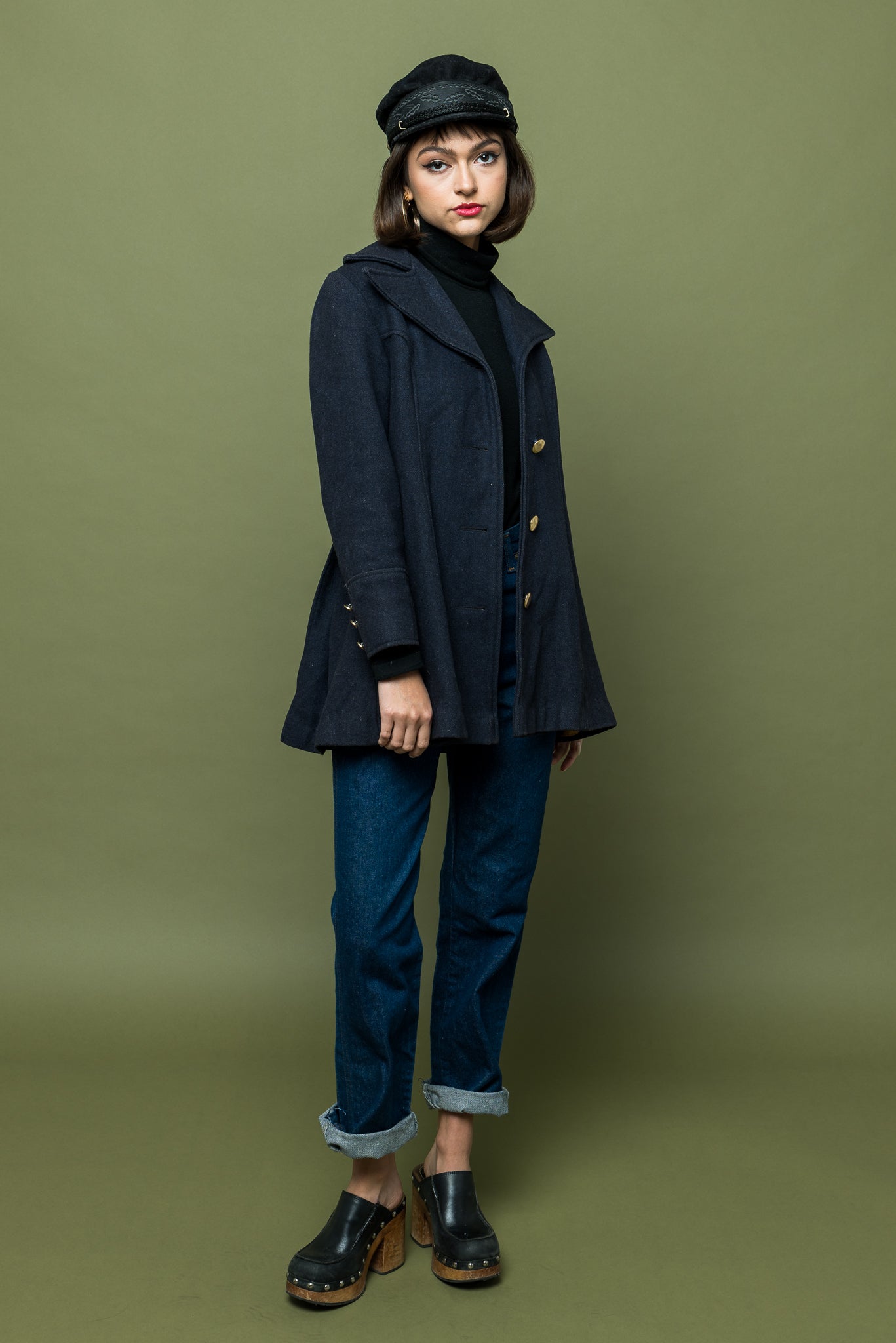 Vintage Beatle Bum Coat freeshipping - Lovers Vintage