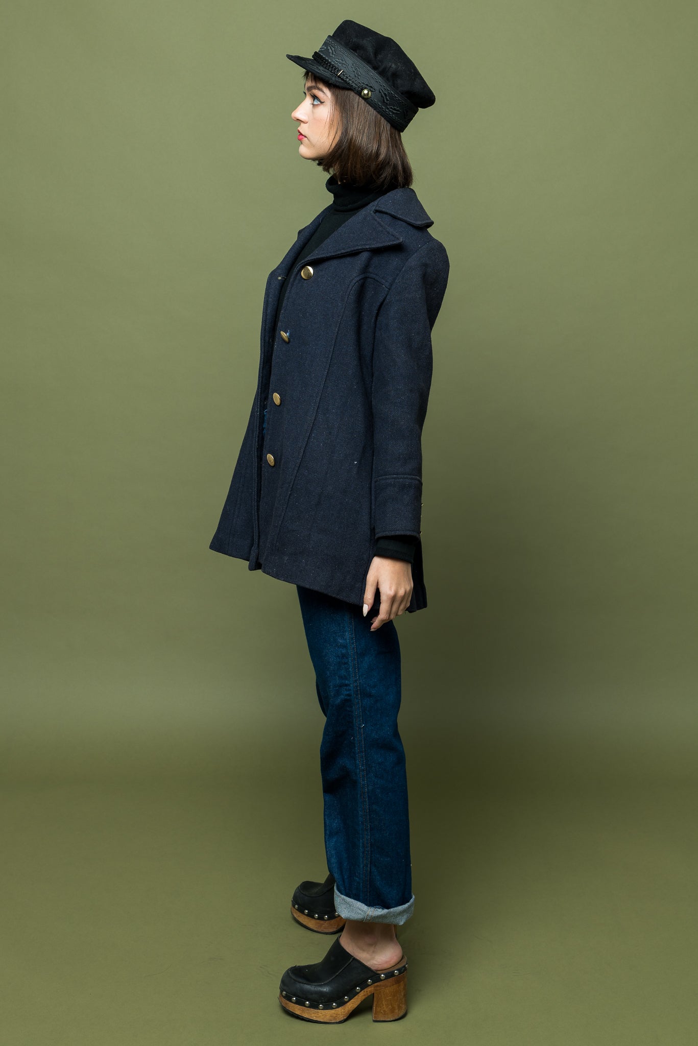 Vintage Beatle Bum Coat freeshipping - Lovers Vintage