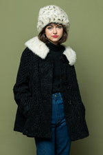 Vintage Fur Trim Coat freeshipping - Lovers Vintage