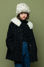 Vintage Fur Trim Coat freeshipping - Lovers Vintage