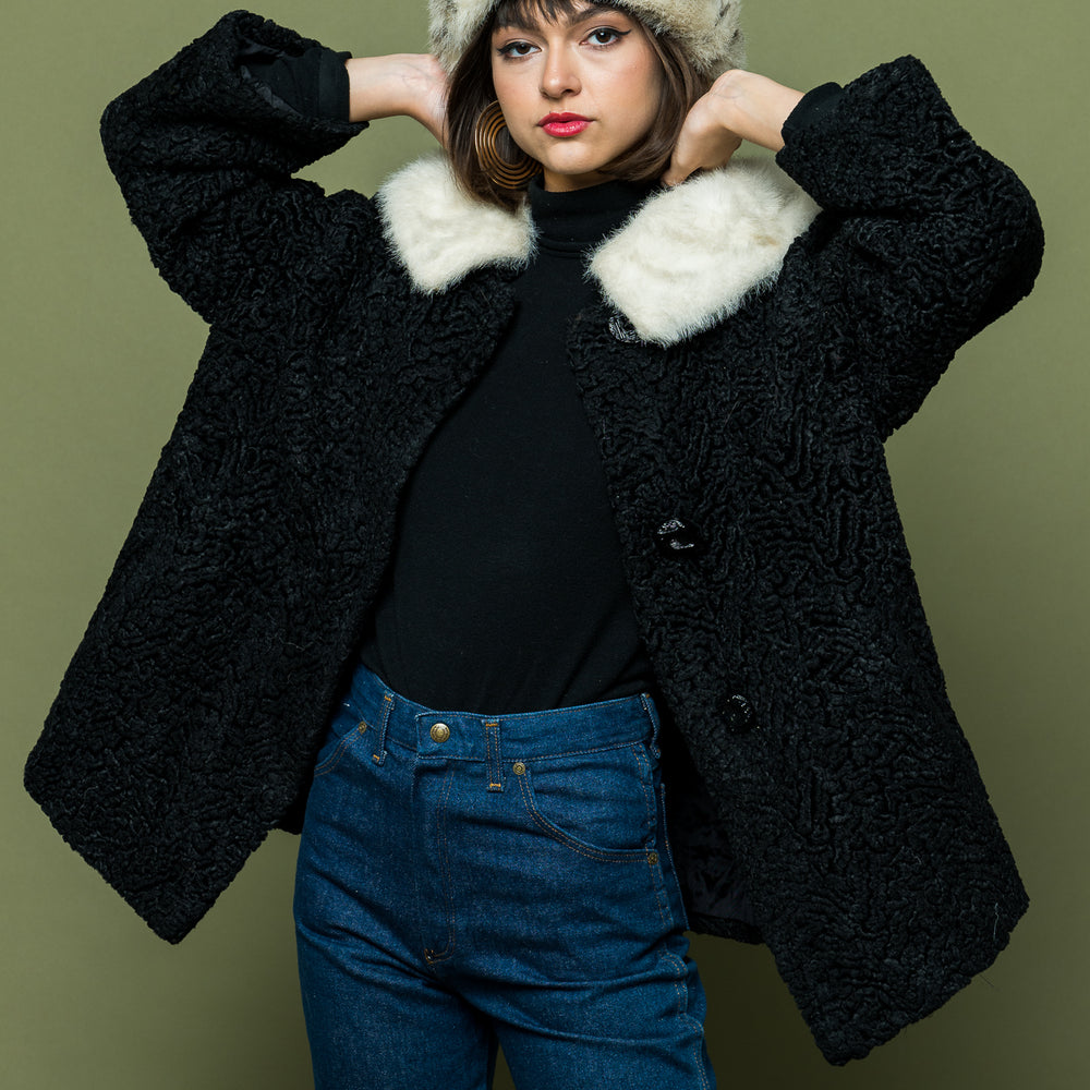 
                  
                    Vintage Fur Trim Coat freeshipping - Lovers Vintage
                  
                