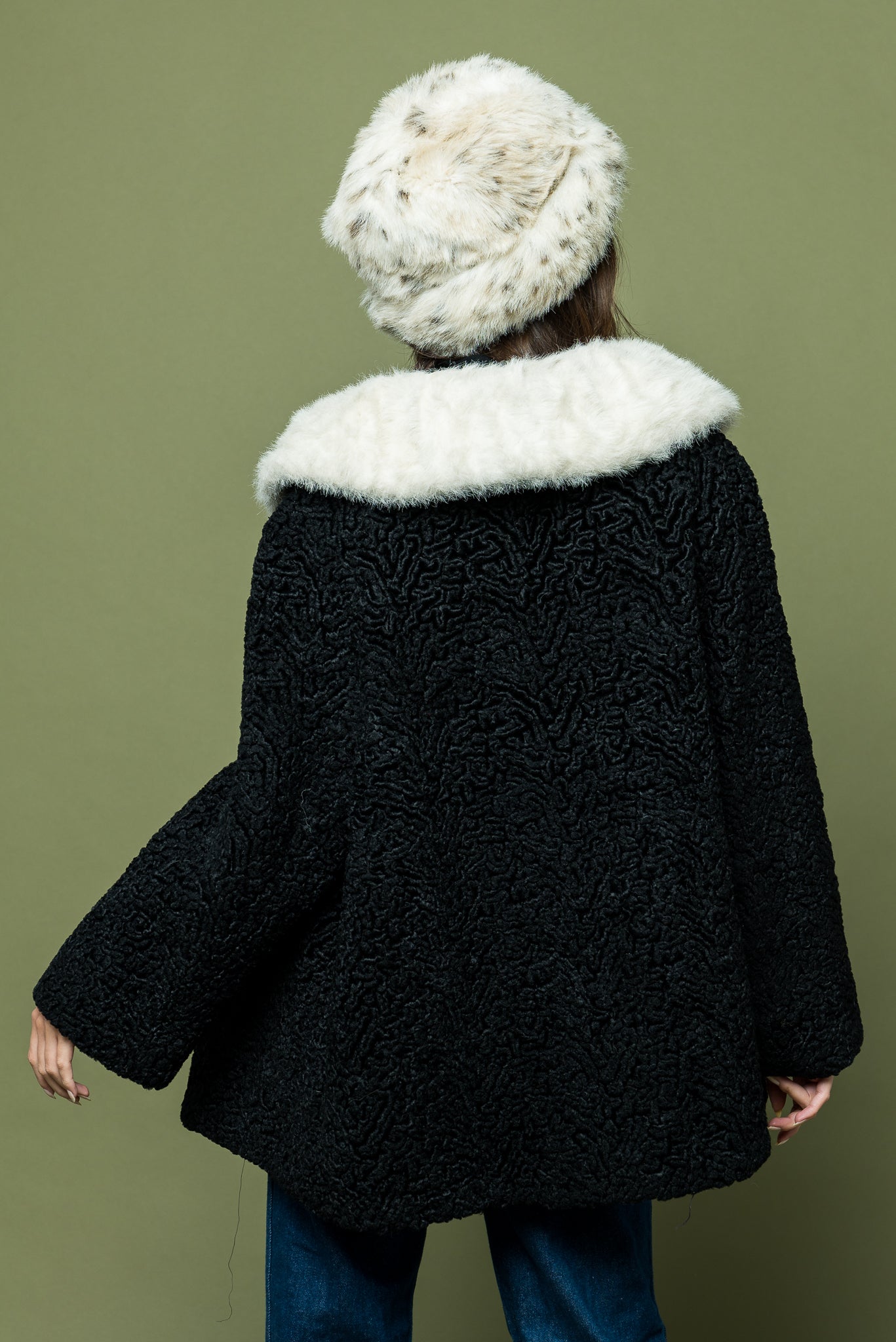 Vintage Fur Trim Coat freeshipping - Lovers Vintage