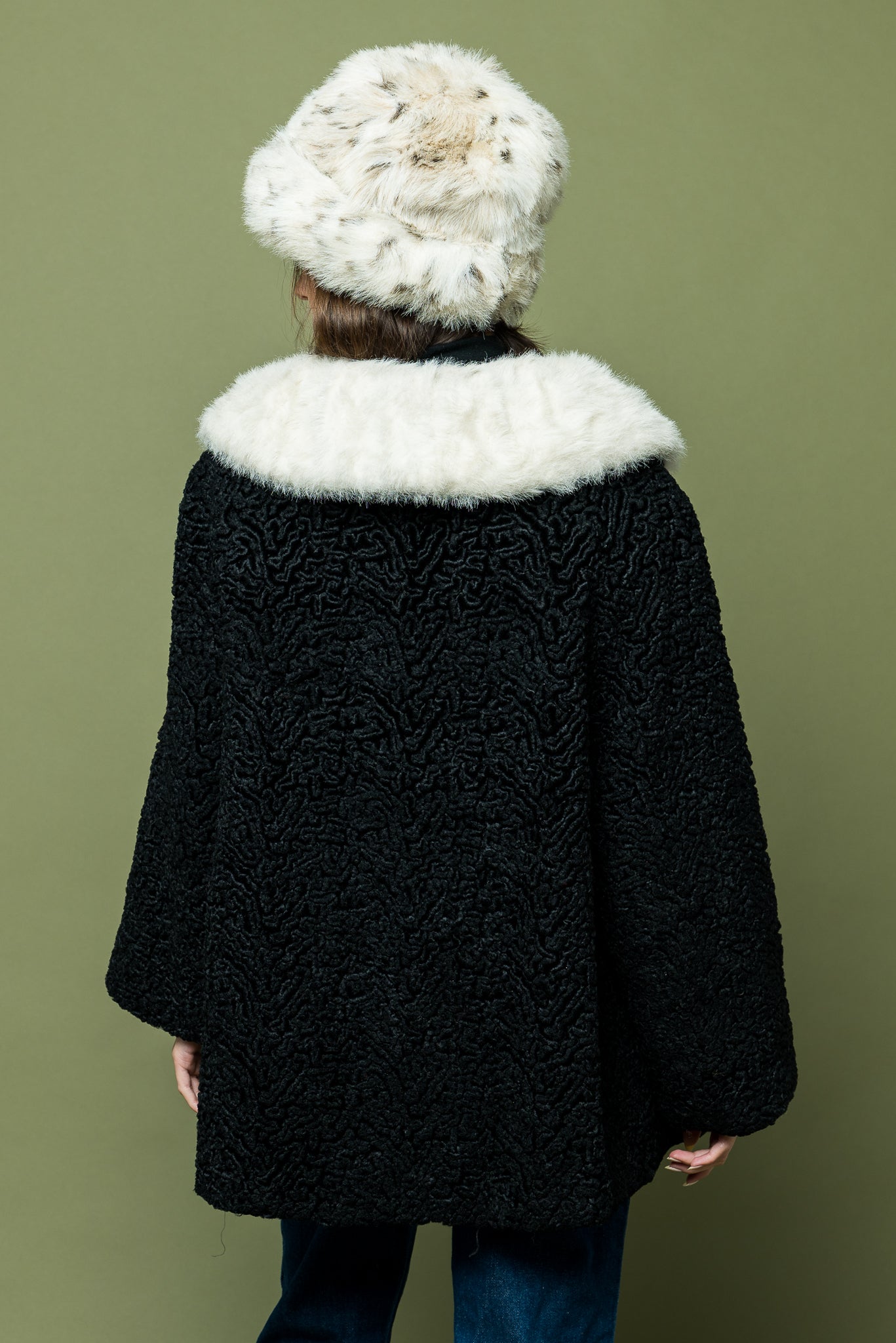 Vintage Fur Trim Coat freeshipping - Lovers Vintage