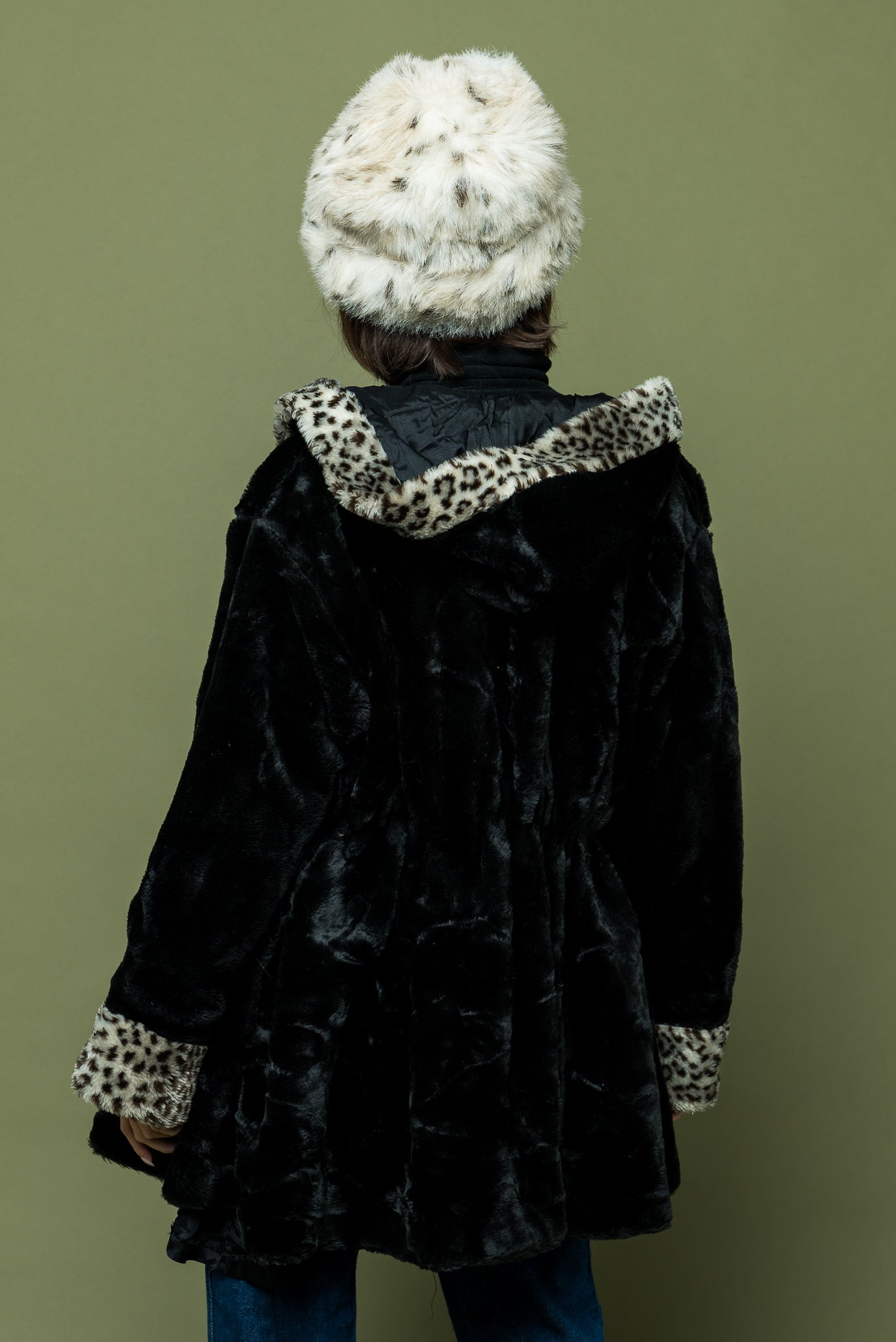 Vintage Leopard Ladies Coat freeshipping - Lovers Vintage