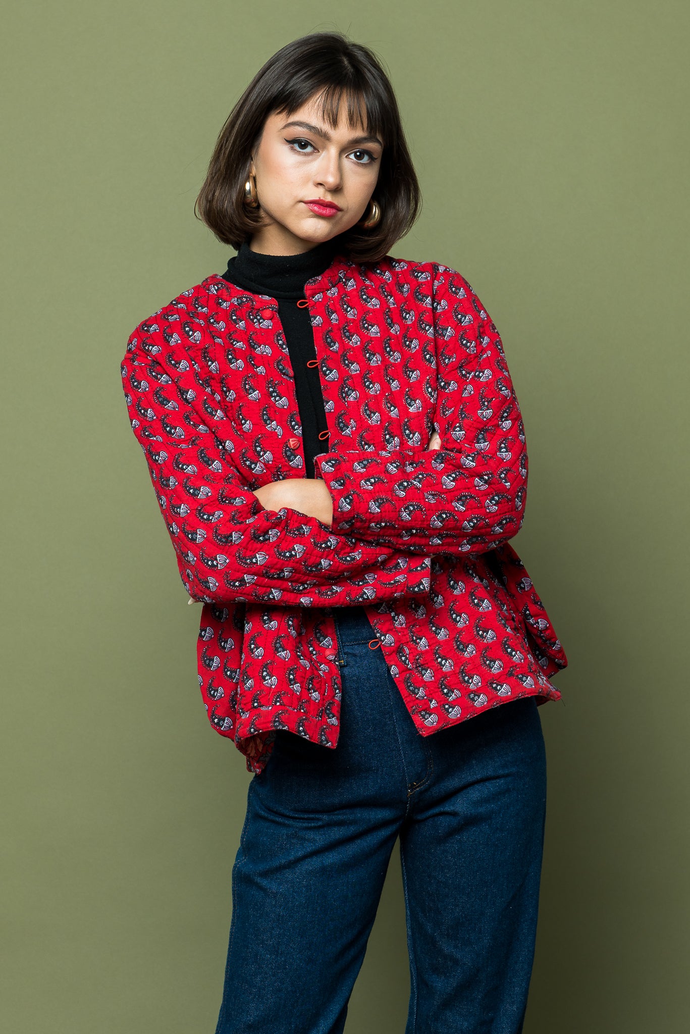 Reversible Lovers Jacket freeshipping - Lovers Vintage