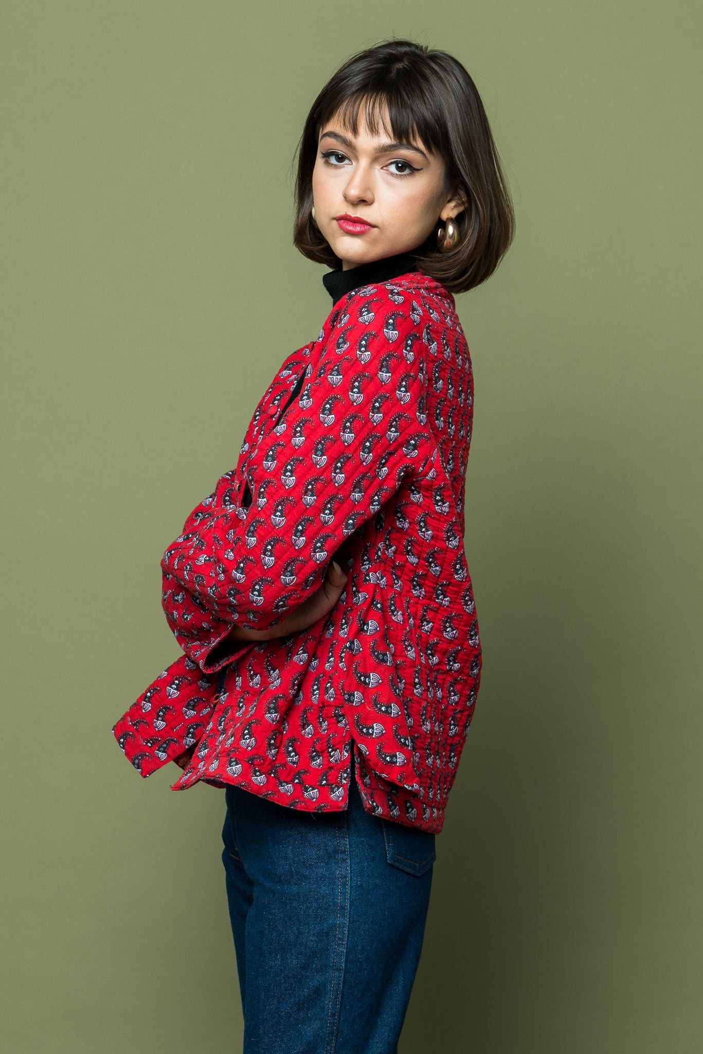 Reversible Lovers Jacket freeshipping - Lovers Vintage