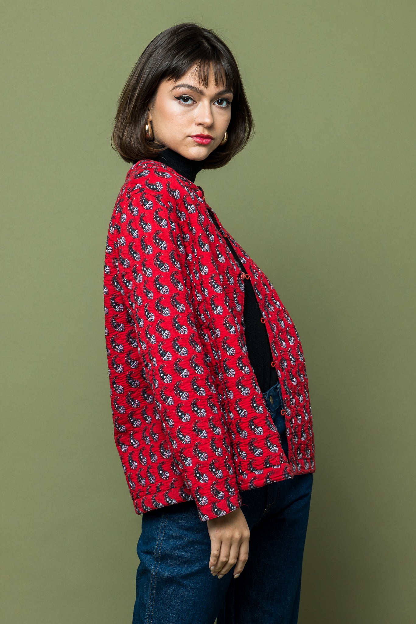 Reversible Lovers Jacket freeshipping - Lovers Vintage