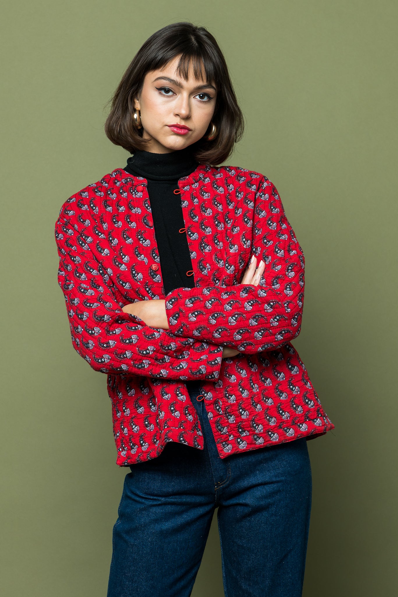 Reversible Lovers Jacket freeshipping - Lovers Vintage
