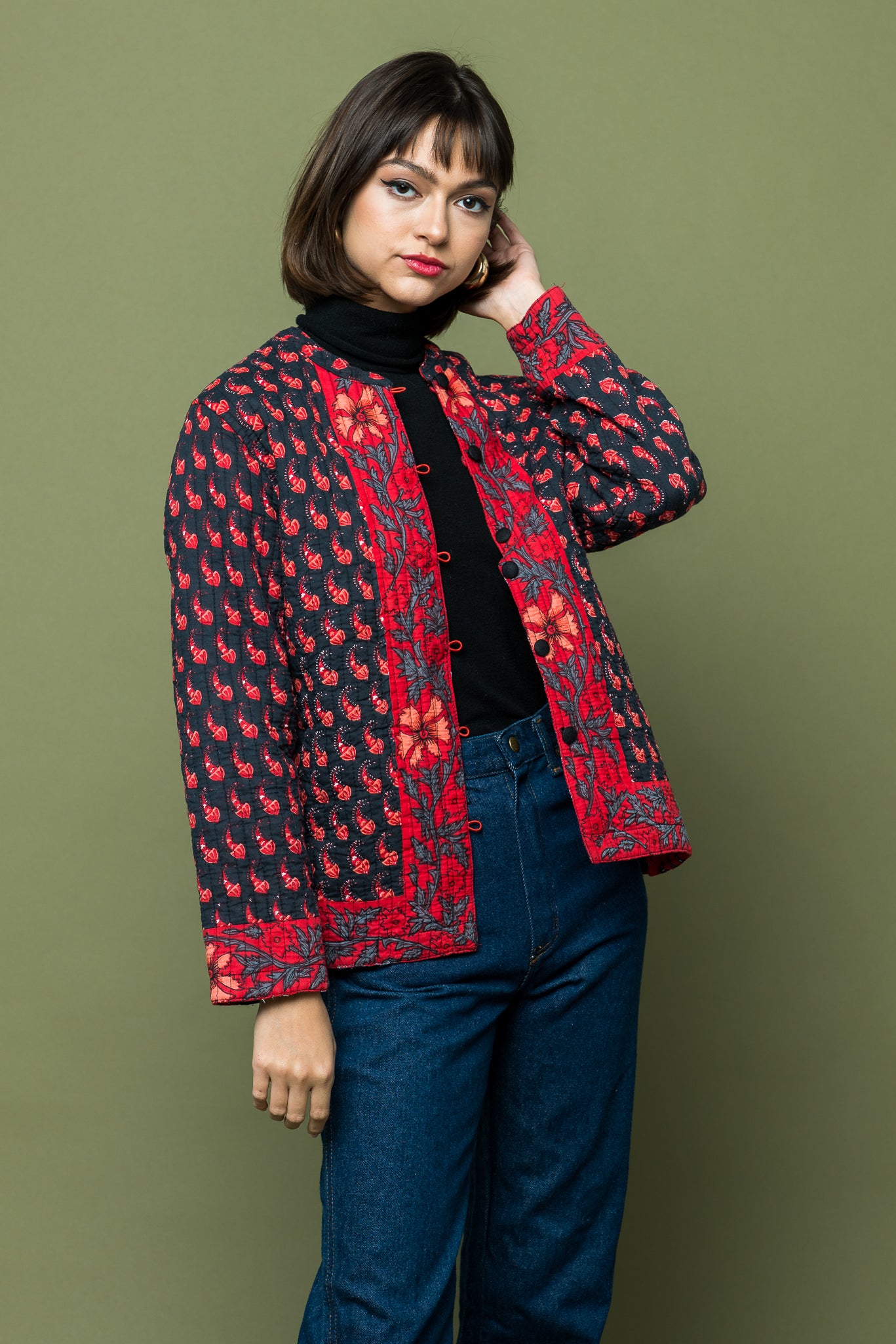 Reversible Lovers Jacket freeshipping - Lovers Vintage