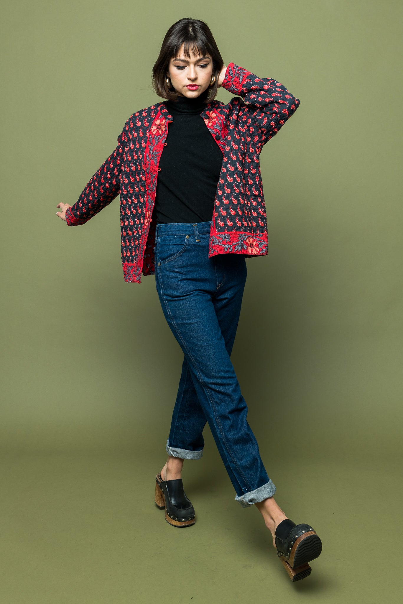 Reversible Lovers Jacket freeshipping - Lovers Vintage