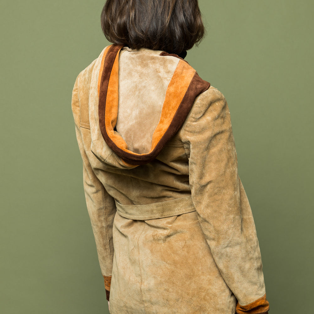 
                  
                    Vintage Seventies Suede Hoodie Jacket freeshipping - Lovers Vintage
                  
                