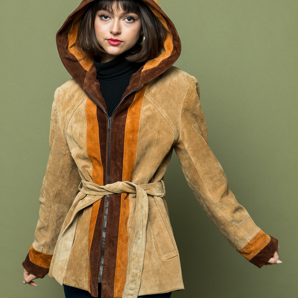 
                  
                    Vintage Seventies Suede Hoodie Jacket freeshipping - Lovers Vintage
                  
                