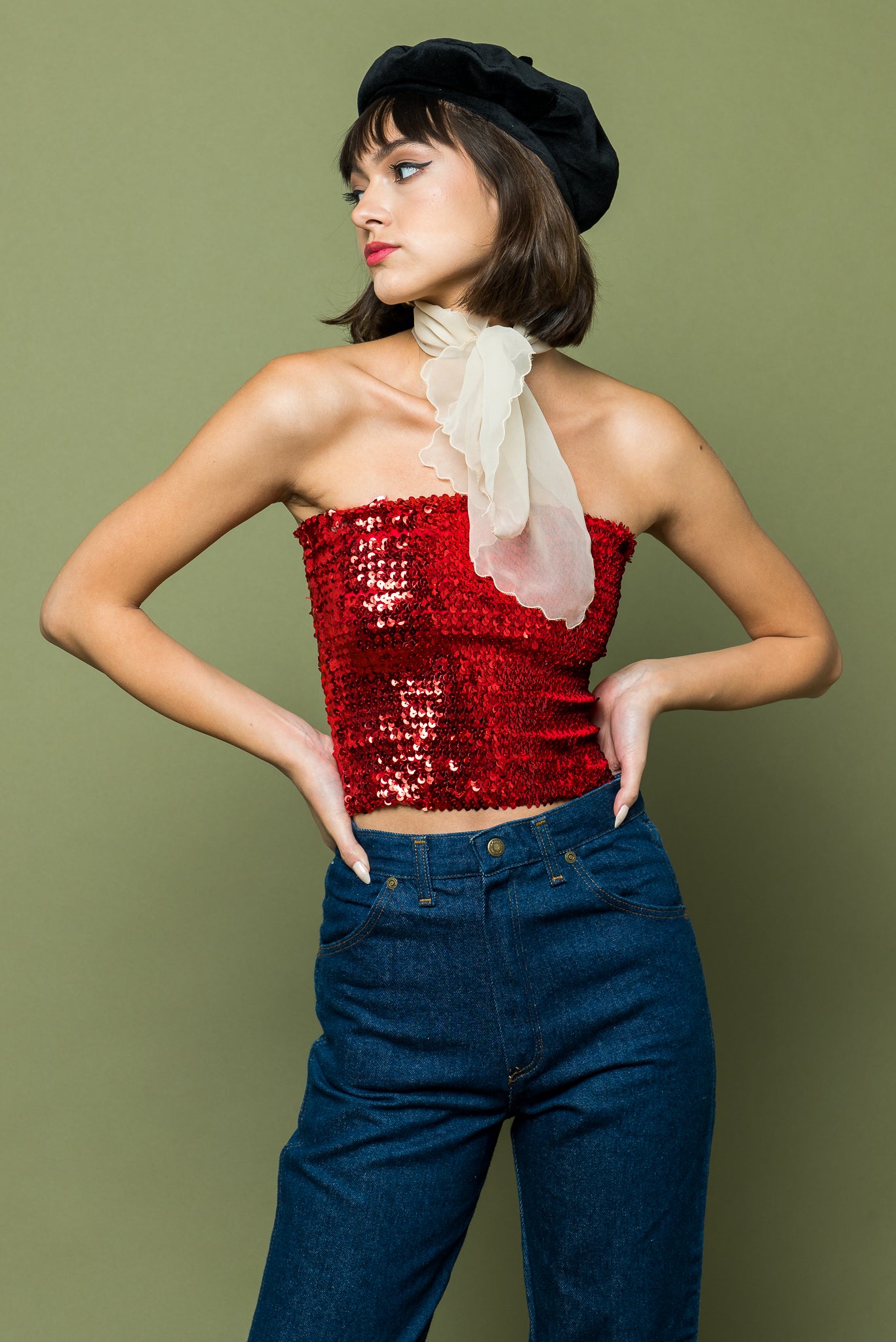 Sequin Party Tube freeshipping - Lovers Vintage