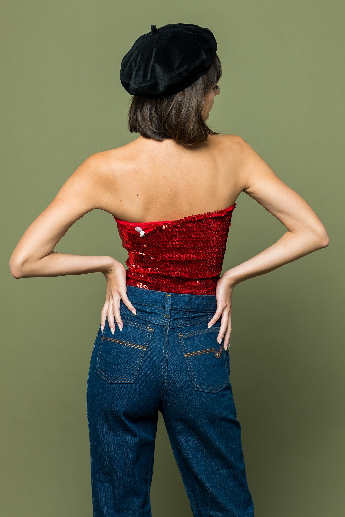 Sequin Party Tube freeshipping - Lovers Vintage