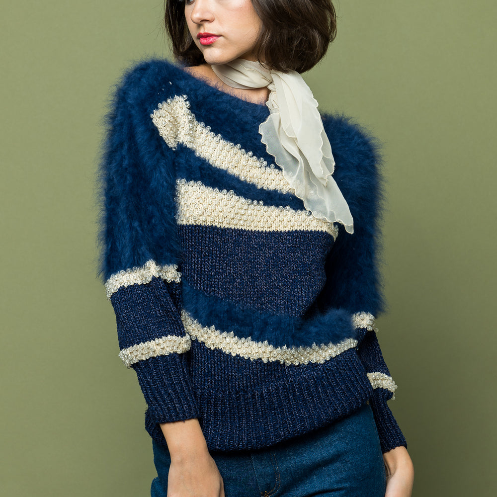 
                  
                    Vintage Angora Holiday Sweater freeshipping - Lovers Vintage
                  
                