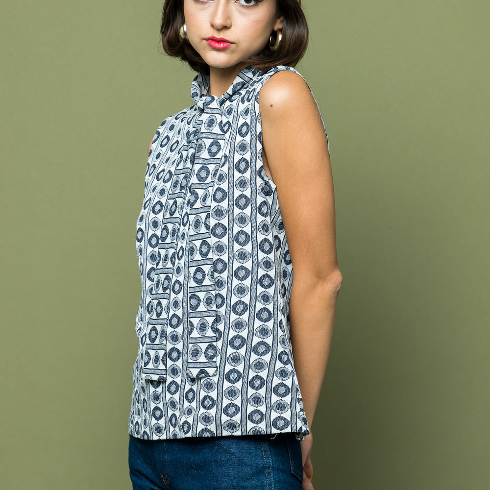 Scooter Girl Mod Blouse freeshipping - Lovers Vintage