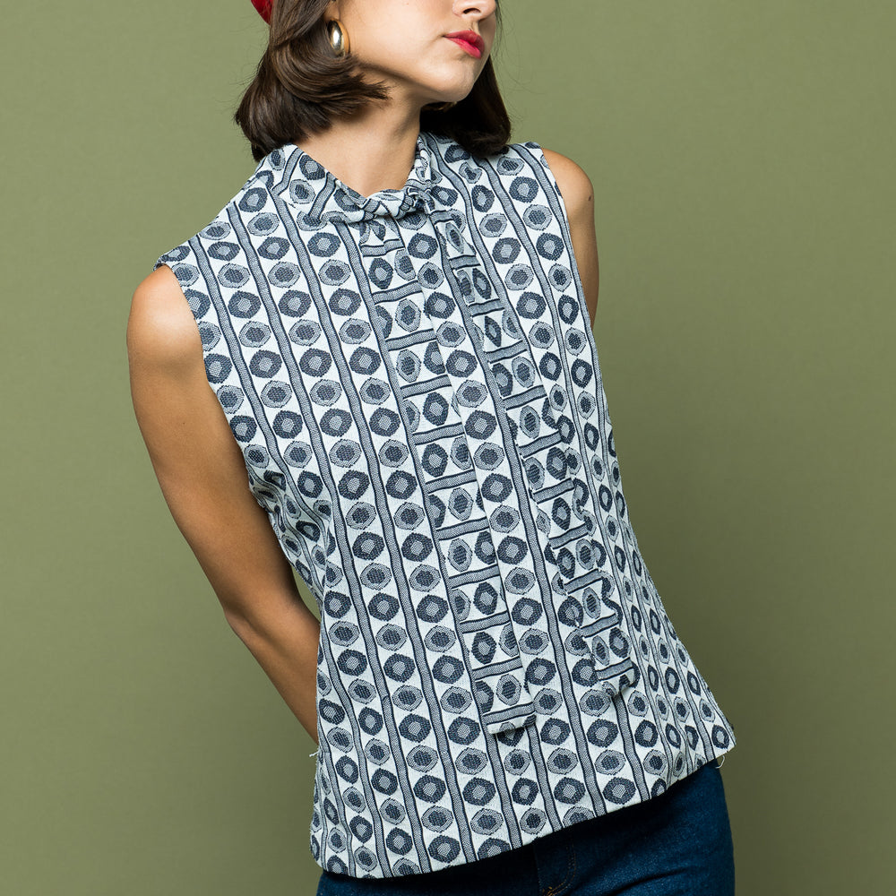 
                  
                    Scooter Girl Mod Blouse freeshipping - Lovers Vintage
                  
                