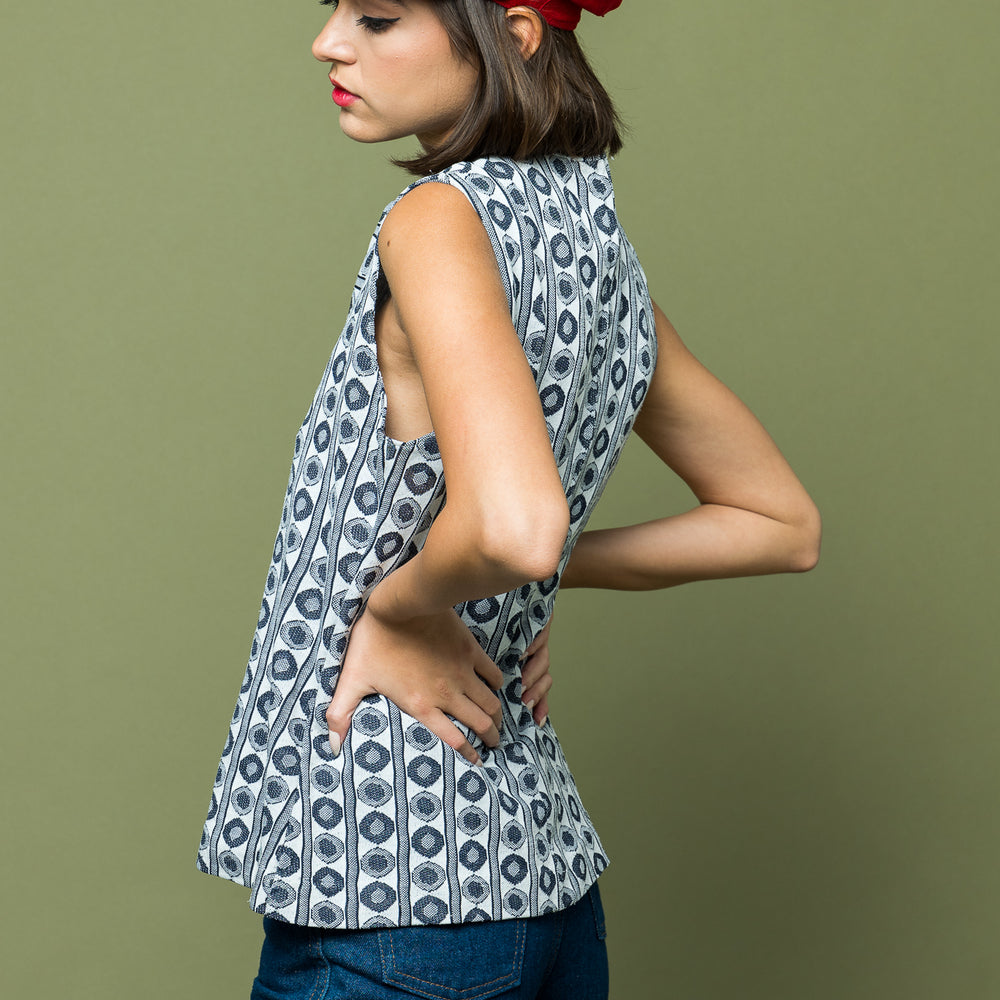 
                  
                    Scooter Girl Mod Blouse freeshipping - Lovers Vintage
                  
                