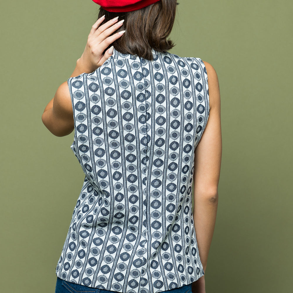 
                  
                    Scooter Girl Mod Blouse freeshipping - Lovers Vintage
                  
                